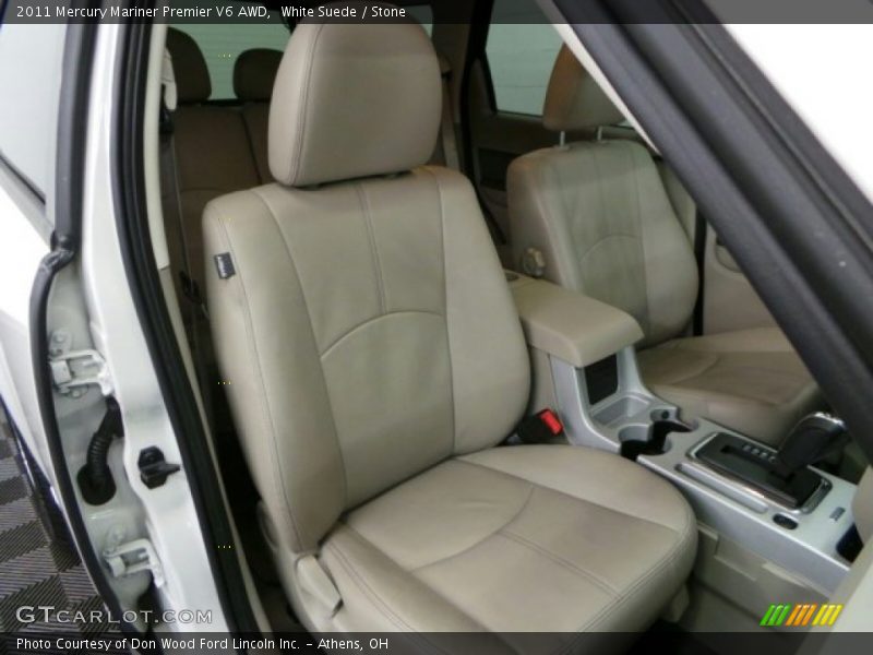 White Suede / Stone 2011 Mercury Mariner Premier V6 AWD