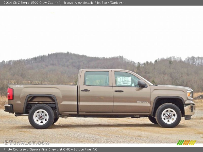 Bronze Alloy Metallic / Jet Black/Dark Ash 2014 GMC Sierra 1500 Crew Cab 4x4
