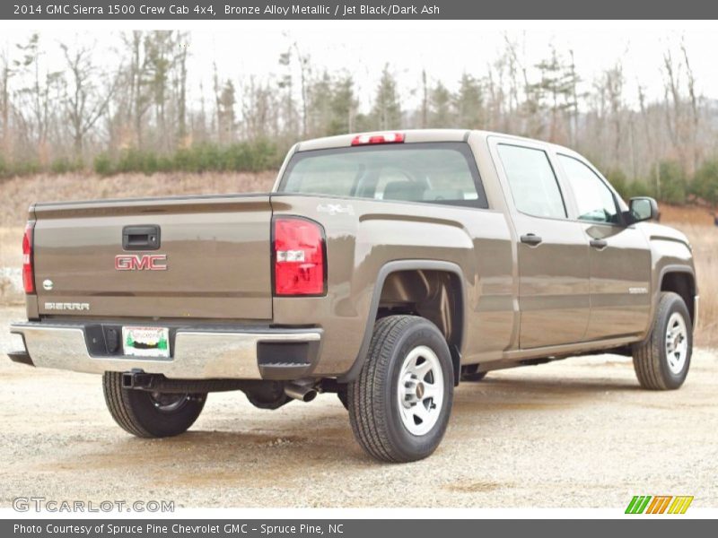 Bronze Alloy Metallic / Jet Black/Dark Ash 2014 GMC Sierra 1500 Crew Cab 4x4