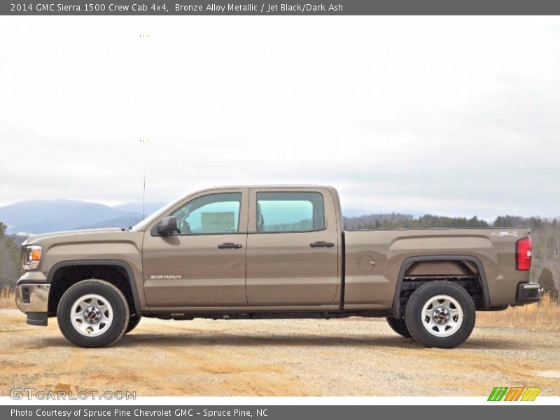  2014 Sierra 1500 Crew Cab 4x4 Bronze Alloy Metallic
