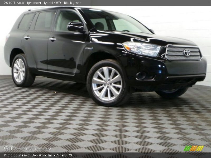 Black / Ash 2010 Toyota Highlander Hybrid 4WD