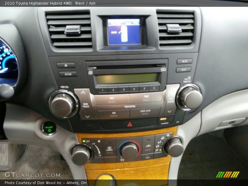 Black / Ash 2010 Toyota Highlander Hybrid 4WD