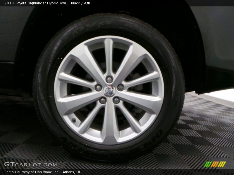 Black / Ash 2010 Toyota Highlander Hybrid 4WD