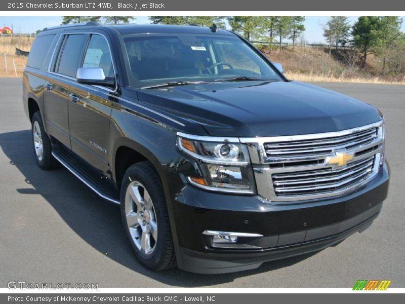 Front 3/4 View of 2015 Suburban LTZ 4WD