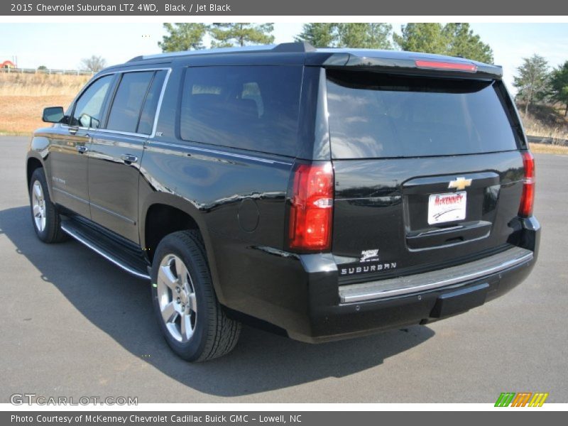 Black / Jet Black 2015 Chevrolet Suburban LTZ 4WD