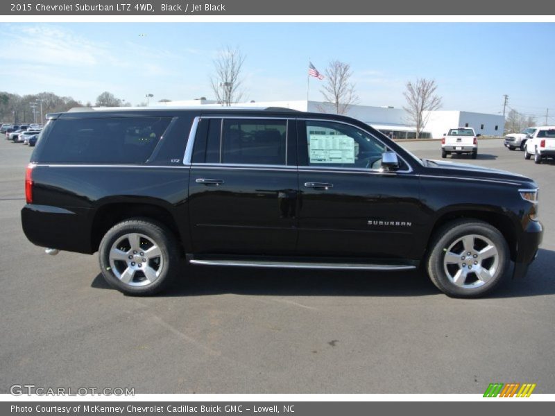 Black / Jet Black 2015 Chevrolet Suburban LTZ 4WD