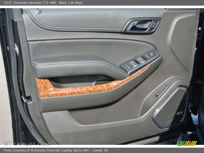Black / Jet Black 2015 Chevrolet Suburban LTZ 4WD