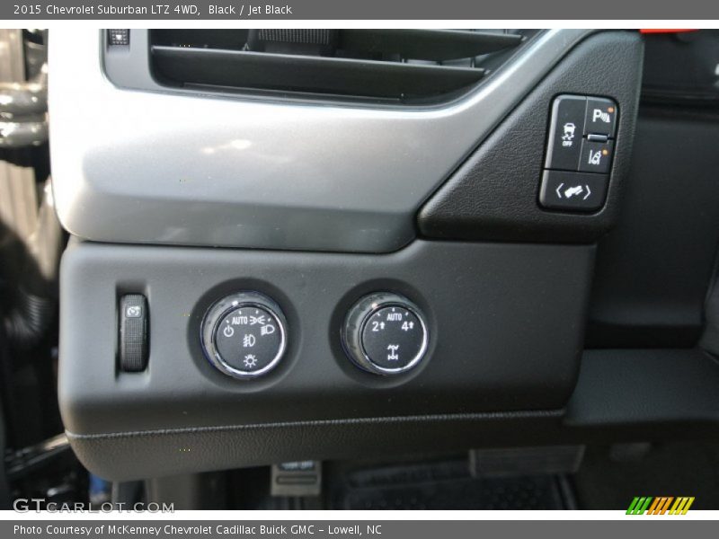 Black / Jet Black 2015 Chevrolet Suburban LTZ 4WD