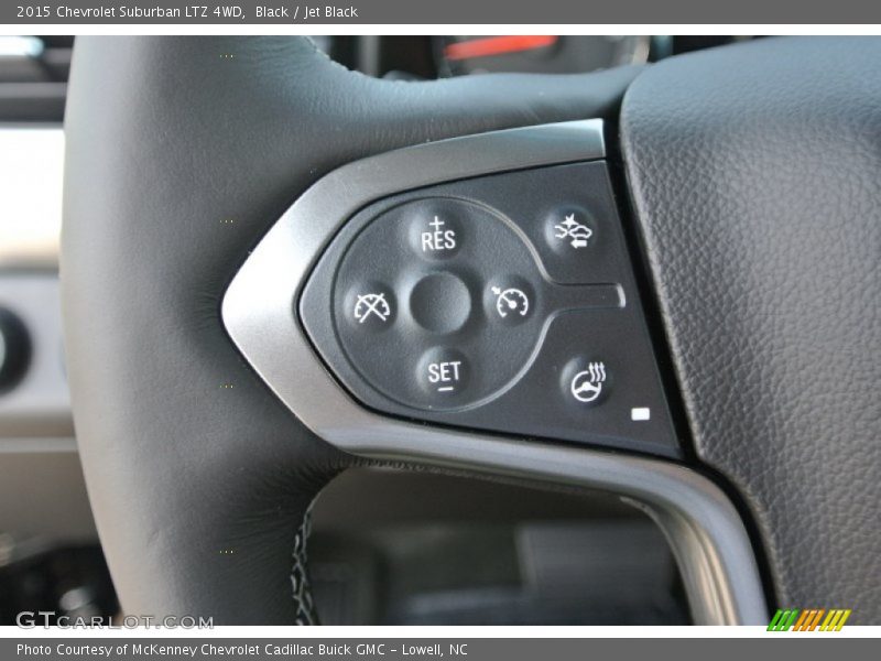 Controls of 2015 Suburban LTZ 4WD
