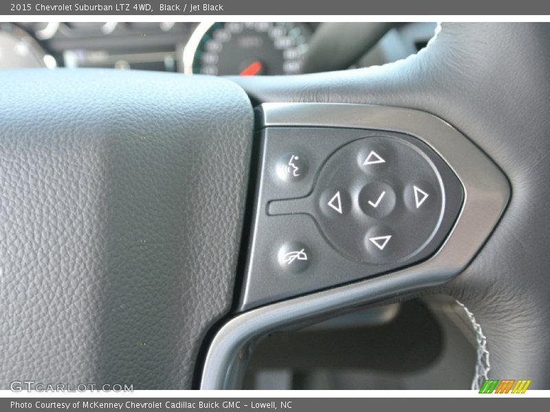 Controls of 2015 Suburban LTZ 4WD