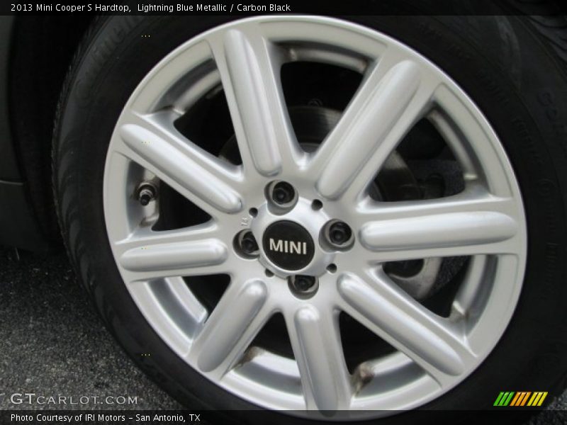 Lightning Blue Metallic / Carbon Black 2013 Mini Cooper S Hardtop