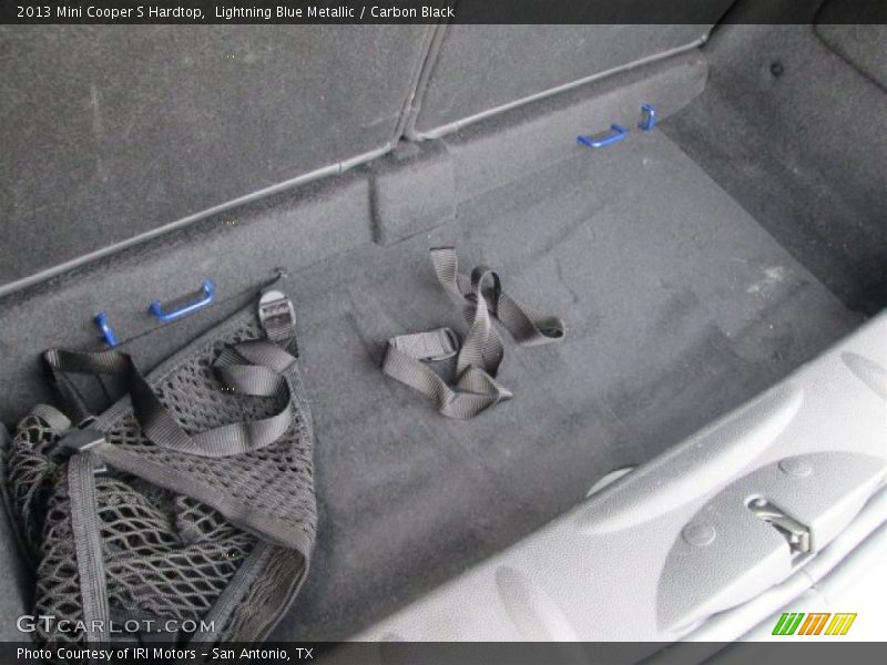 Lightning Blue Metallic / Carbon Black 2013 Mini Cooper S Hardtop
