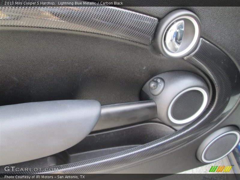 Lightning Blue Metallic / Carbon Black 2013 Mini Cooper S Hardtop