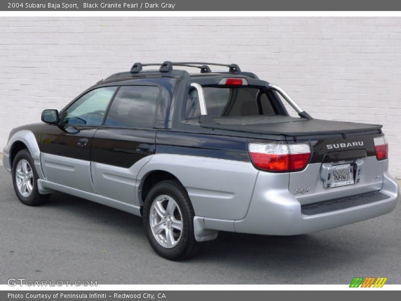 Black Granite Pearl / Dark Gray 2004 Subaru Baja Sport