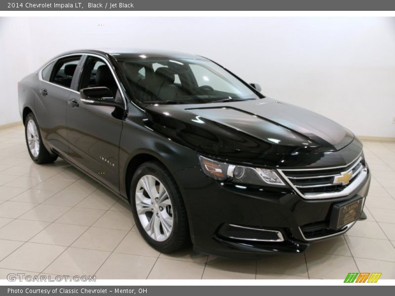 Black / Jet Black 2014 Chevrolet Impala LT