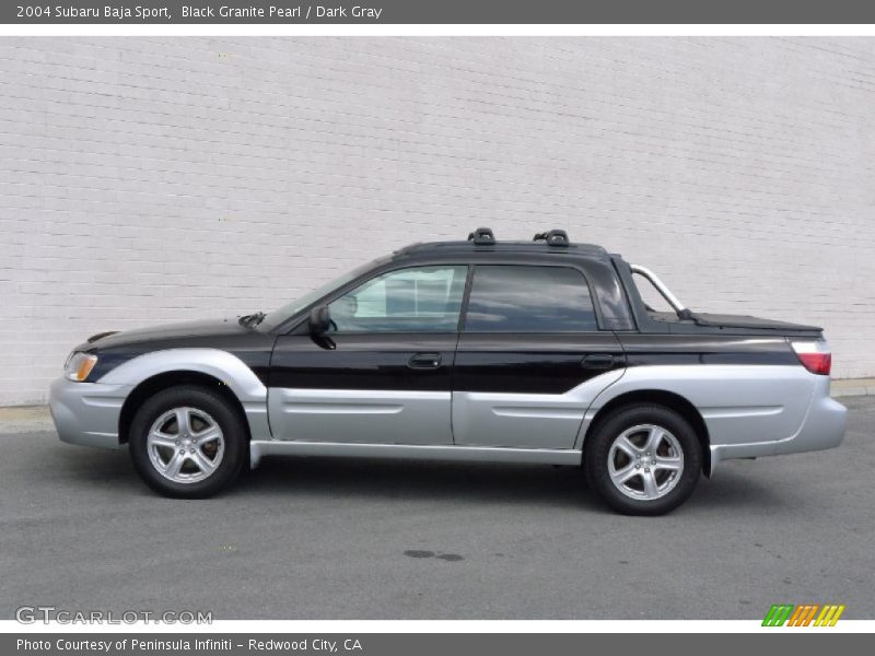 Black Granite Pearl / Dark Gray 2004 Subaru Baja Sport