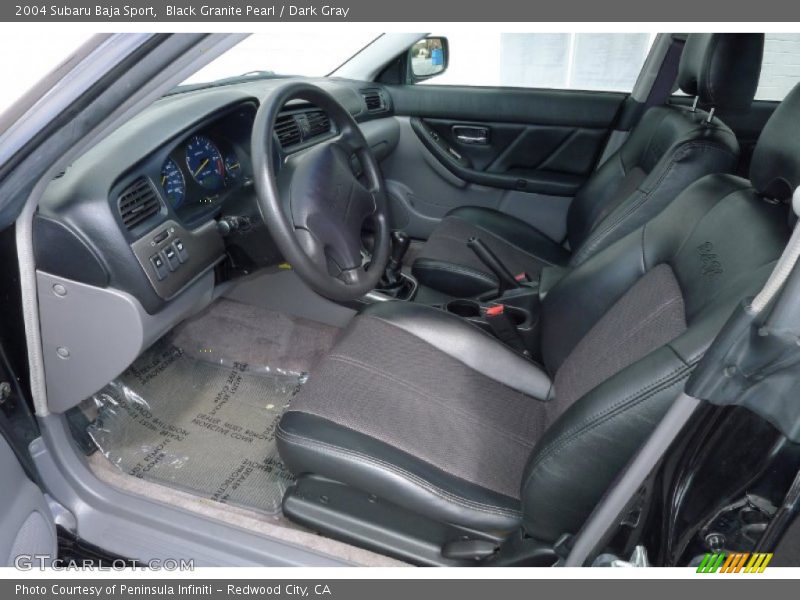 Dark Gray Interior - 2004 Baja Sport 