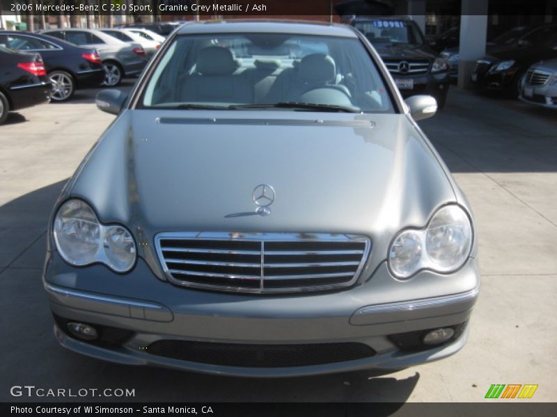 Granite Grey Metallic / Ash 2006 Mercedes-Benz C 230 Sport