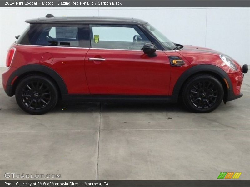  2014 Cooper Hardtop Blazing Red Metallic