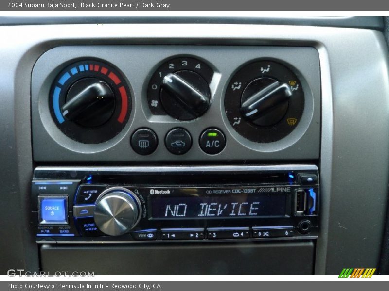 Controls of 2004 Baja Sport