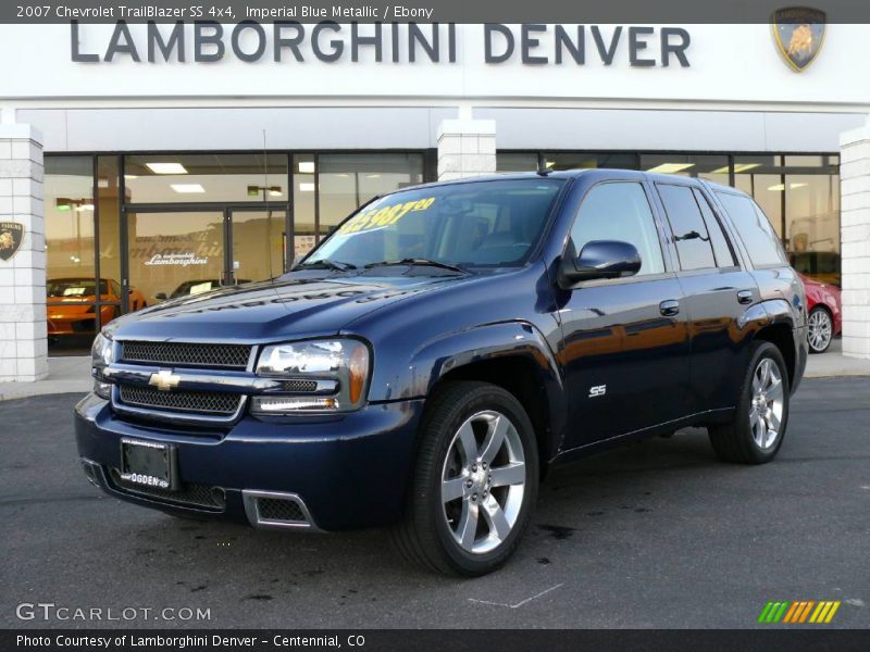 Imperial Blue Metallic / Ebony 2007 Chevrolet TrailBlazer SS 4x4