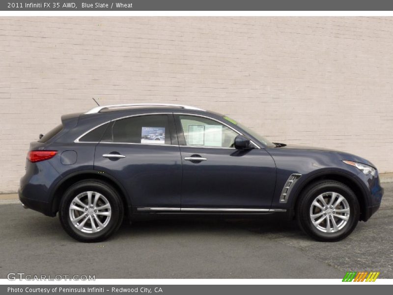 Blue Slate / Wheat 2011 Infiniti FX 35 AWD