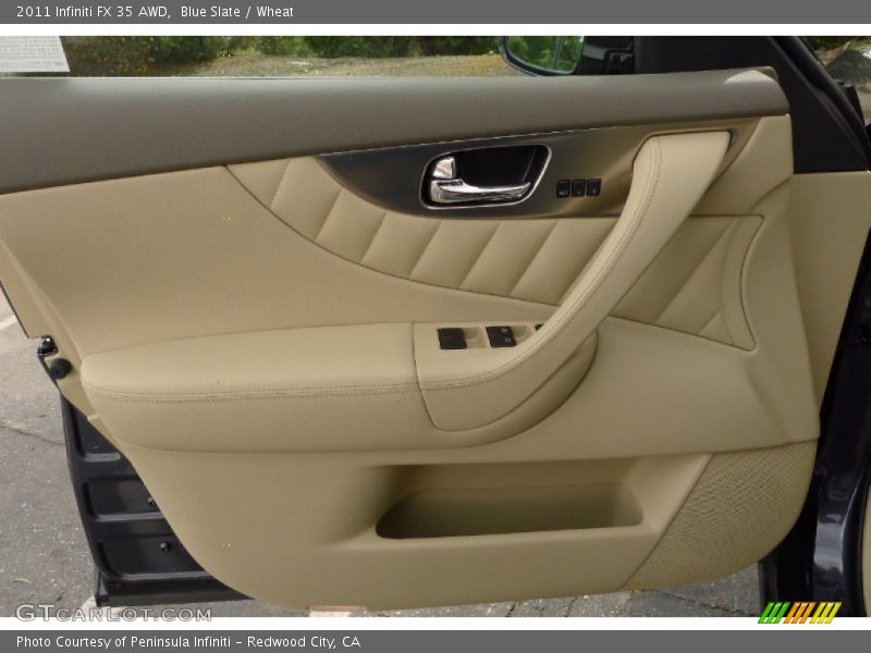 Blue Slate / Wheat 2011 Infiniti FX 35 AWD