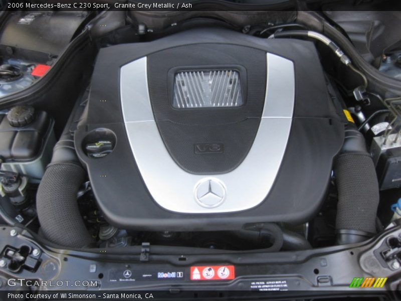 Granite Grey Metallic / Ash 2006 Mercedes-Benz C 230 Sport
