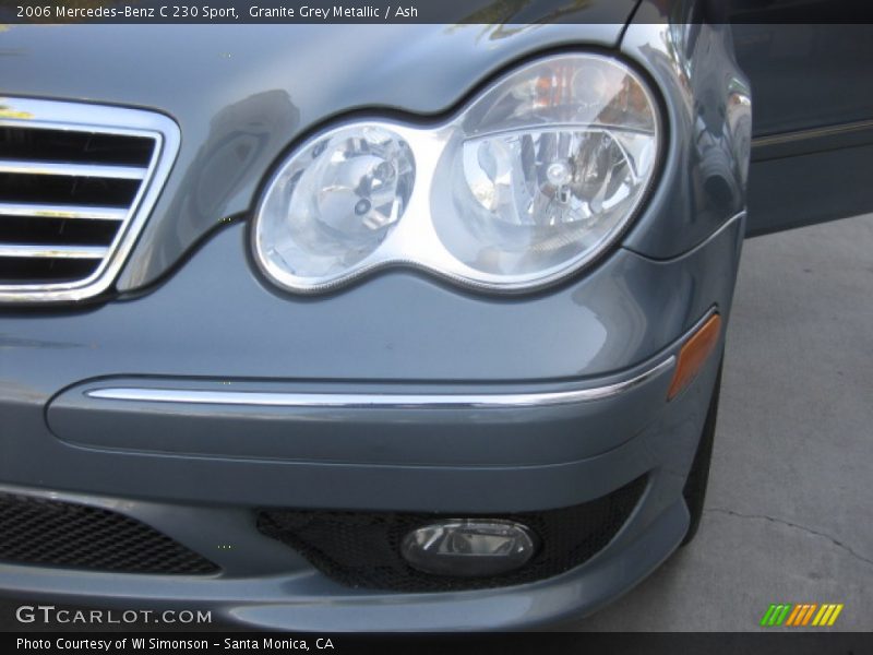 Granite Grey Metallic / Ash 2006 Mercedes-Benz C 230 Sport