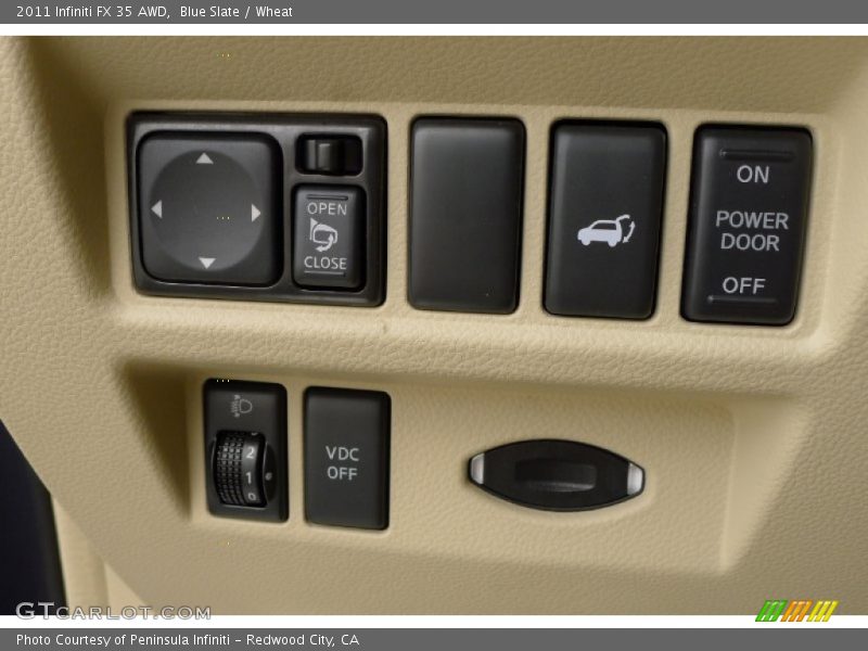 Blue Slate / Wheat 2011 Infiniti FX 35 AWD