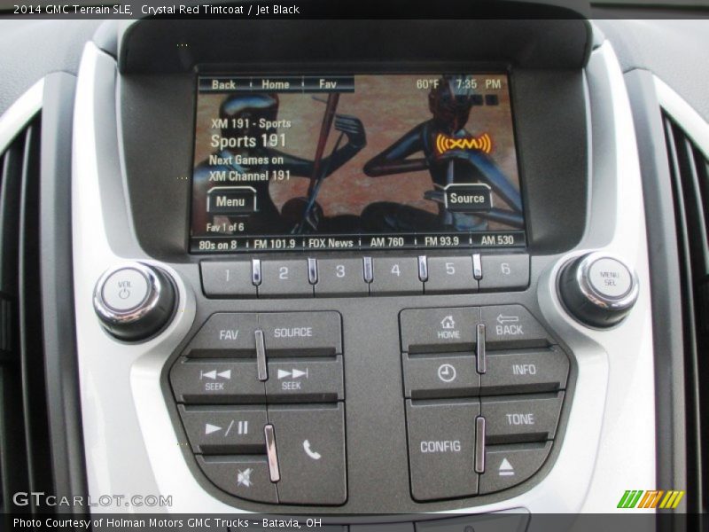 Crystal Red Tintcoat / Jet Black 2014 GMC Terrain SLE