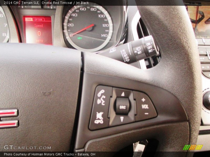 Crystal Red Tintcoat / Jet Black 2014 GMC Terrain SLE