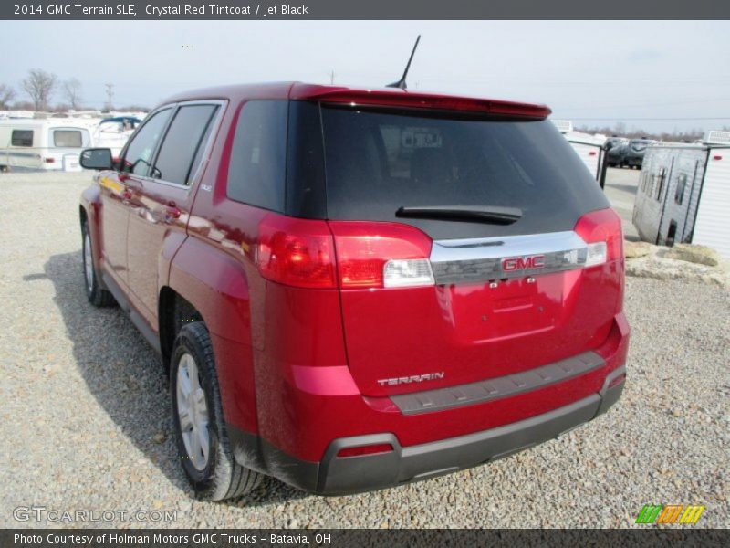 Crystal Red Tintcoat / Jet Black 2014 GMC Terrain SLE