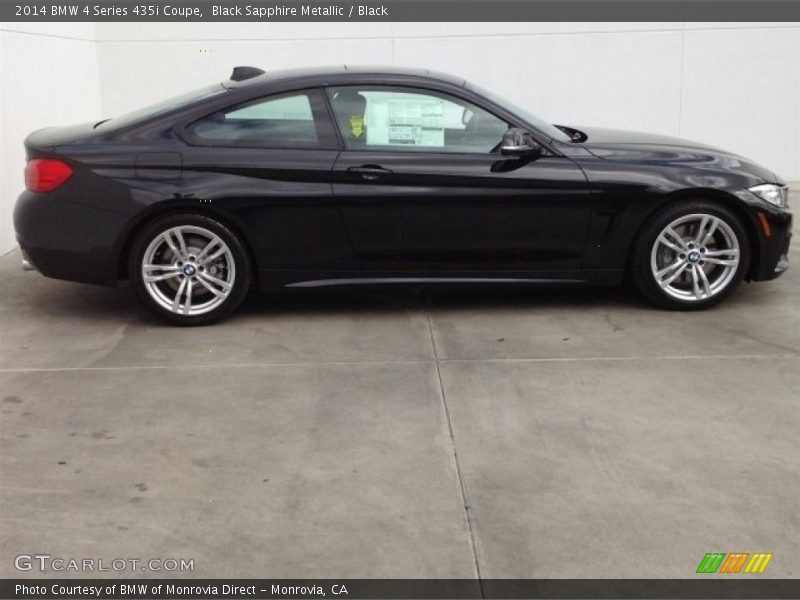  2014 4 Series 435i Coupe Black Sapphire Metallic