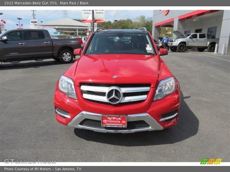 Mars Red / Black 2013 Mercedes-Benz GLK 350