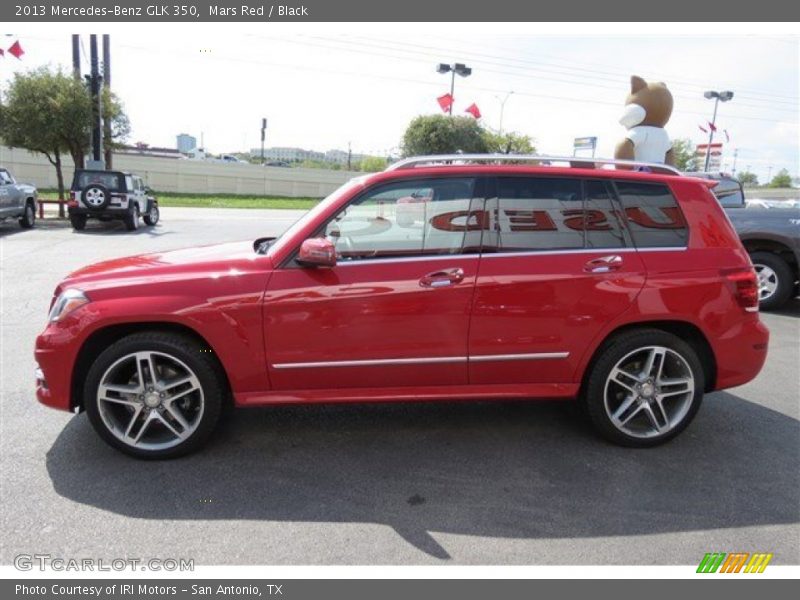 Mars Red / Black 2013 Mercedes-Benz GLK 350