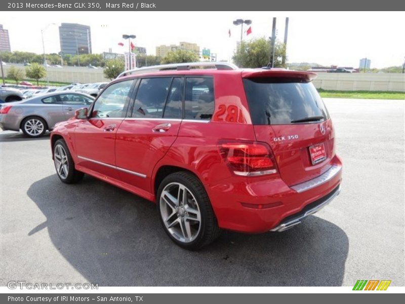 Mars Red / Black 2013 Mercedes-Benz GLK 350