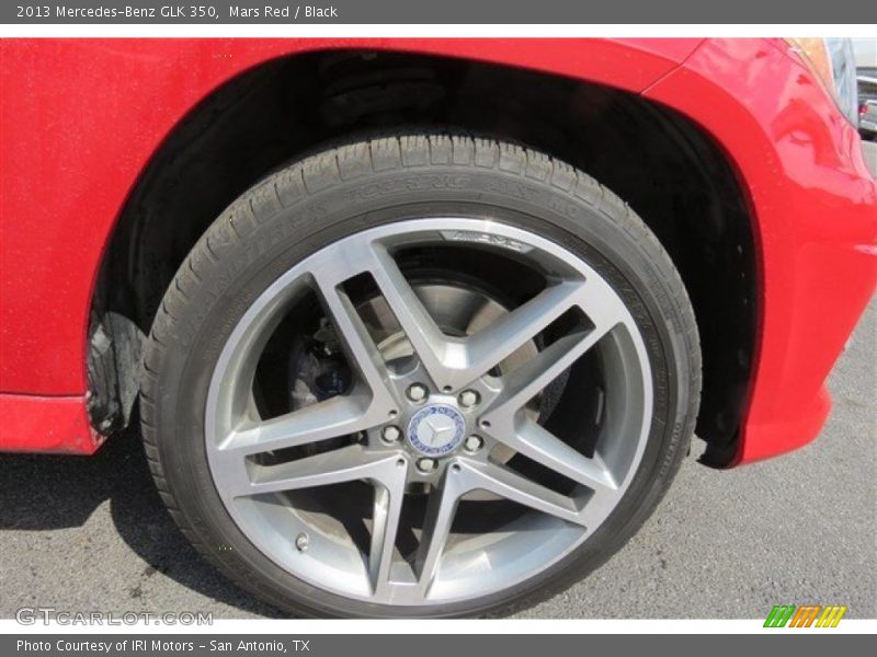 Mars Red / Black 2013 Mercedes-Benz GLK 350