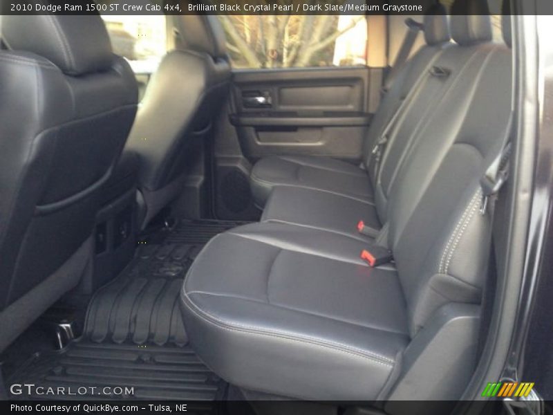 Brilliant Black Crystal Pearl / Dark Slate/Medium Graystone 2010 Dodge Ram 1500 ST Crew Cab 4x4