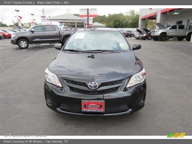 Black Sand Pearl / Ash 2013 Toyota Corolla L