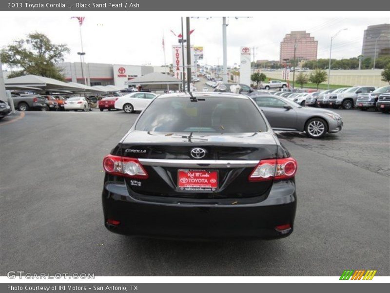 Black Sand Pearl / Ash 2013 Toyota Corolla L