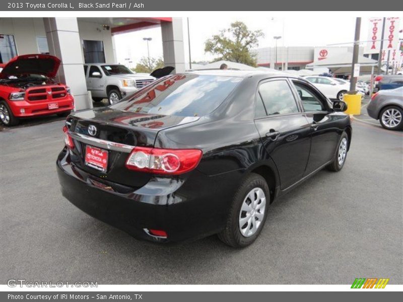 Black Sand Pearl / Ash 2013 Toyota Corolla L