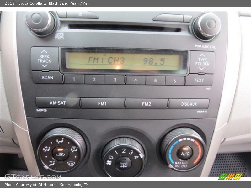 Black Sand Pearl / Ash 2013 Toyota Corolla L