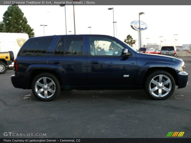 Imperial Blue Metallic / Ebony 2007 Chevrolet TrailBlazer SS 4x4