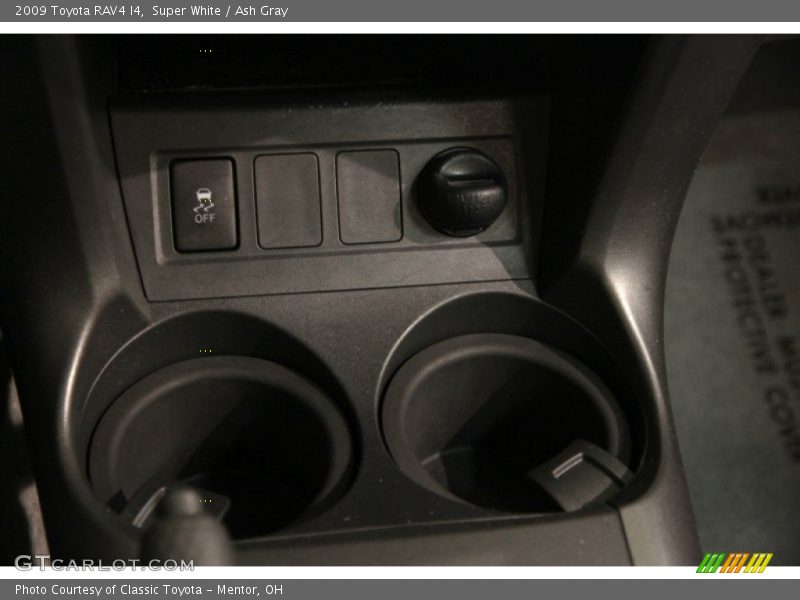 Super White / Ash Gray 2009 Toyota RAV4 I4