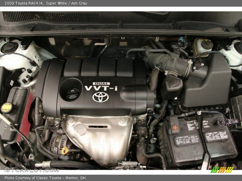 Super White / Ash Gray 2009 Toyota RAV4 I4
