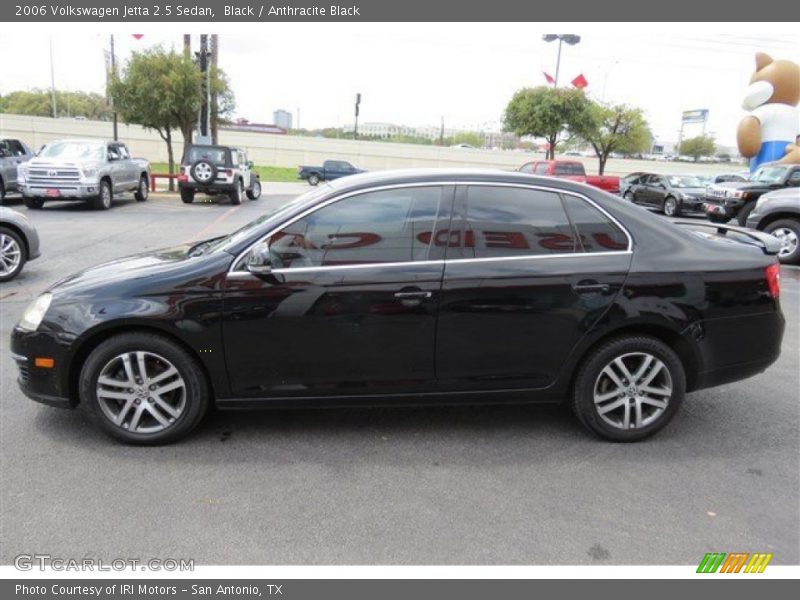 Black / Anthracite Black 2006 Volkswagen Jetta 2.5 Sedan