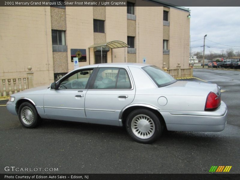 Silver Frost Metallic / Light Graphite 2001 Mercury Grand Marquis LS