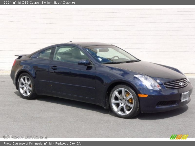 Twilight Blue / Graphite 2004 Infiniti G 35 Coupe