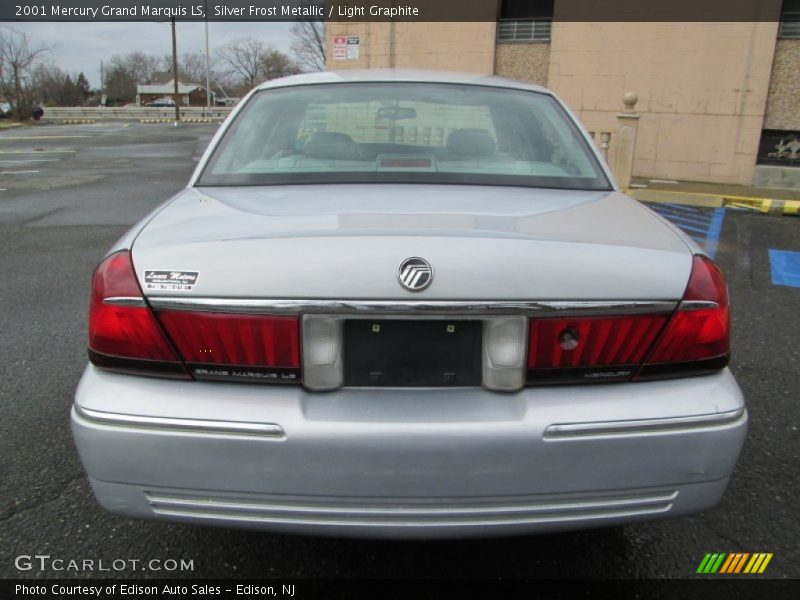 Silver Frost Metallic / Light Graphite 2001 Mercury Grand Marquis LS